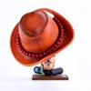 15CM Anime One Piece Sitting Portgas D Ace Cute Q Version Figure Plaything Gift Collection Action Figure Desktop Car Ornament PVC