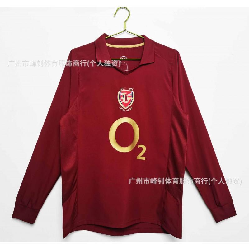 Long Sleeve Soccer Jersey 1998 France England Japan Fan Club Replica