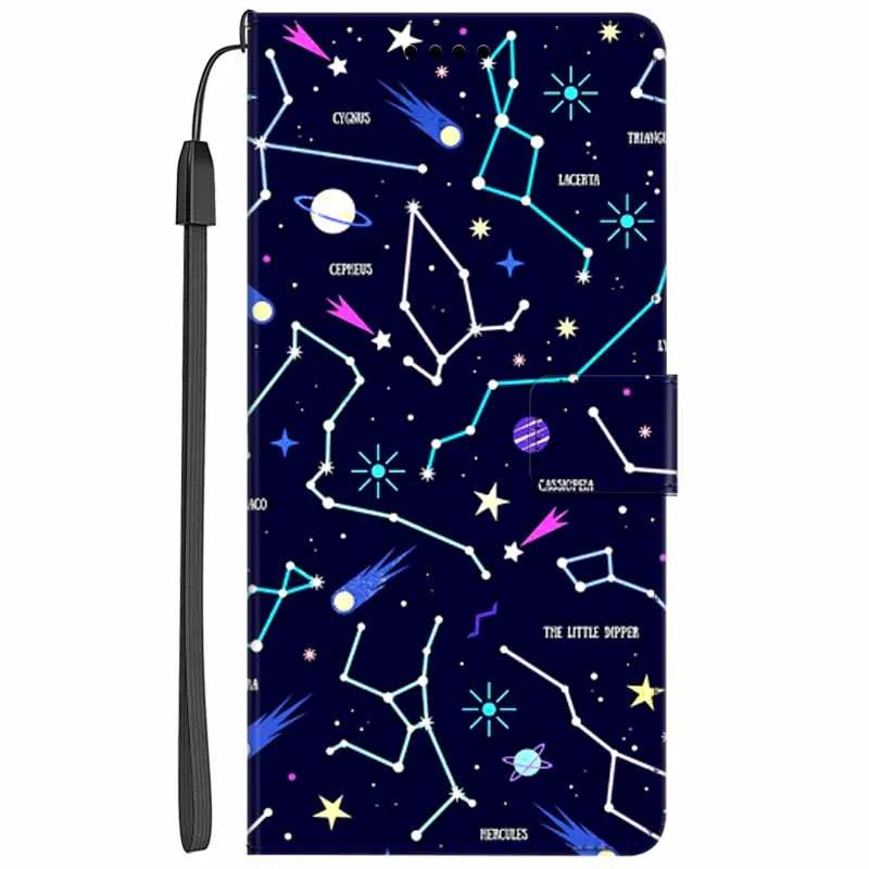 Кожаный чехол-книжка с подставкой для Oppo Reno13 F, кошелек с рисунком Льва и Кошки, Funda для Reno13 F 4G 5G, мультяшный кошелек, чехол-подставка для телефона Reno13 F