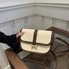 New Retro Saddle Bag 2025 Spring and Autumn Fashion Shoulder Messenger Bag Versatile Color Matching Women's Armpit Bag
