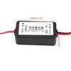 Power Relay Condenser Filter Power Filter Rectifier DC Power Relay Condenser for Car Rearview Mirror Camera Black