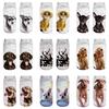 Women 3D Novelty Crazy Funny Dog Socks Cute Colorful Cartoon Low Cut Socks
