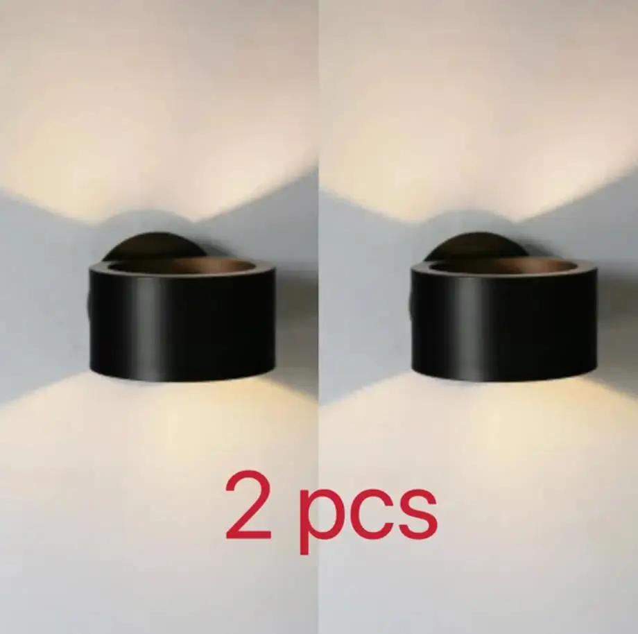 1/2pcs Modern Wall Lamp Bedroom Bedside Sconce Light Hotel Living Room Decoration Background Indoor Nordic Simple Fixtures