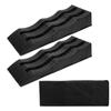 2PCS Automotive Leveling Ramp 7716LBS Capacity 3 Different Height Long Lasting Use for Travel