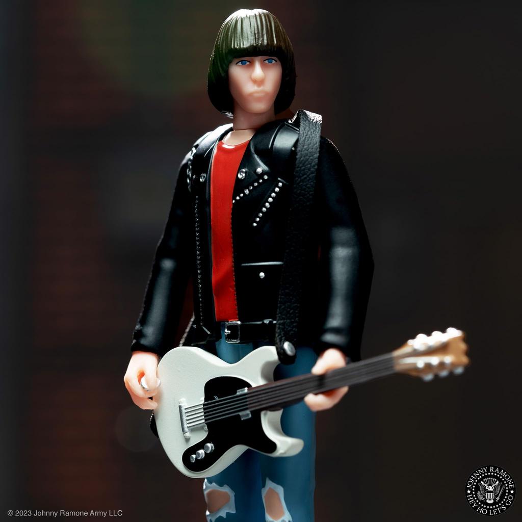 Johnny Ramone Re Action Figure Johnny Ramone Super7 Punk Toy Ramones