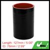 UXCELL 60/63/65/68/70/76/80/83/90/102/127/152mm ID 127mm Long 0 Degree 4-Ply Reinforced High Temp Car Silicone Coolant Hose