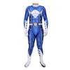 Vibrant Power Rangers Bodysuit Spandex Cosplay Costume For Unisex Kids And Adults