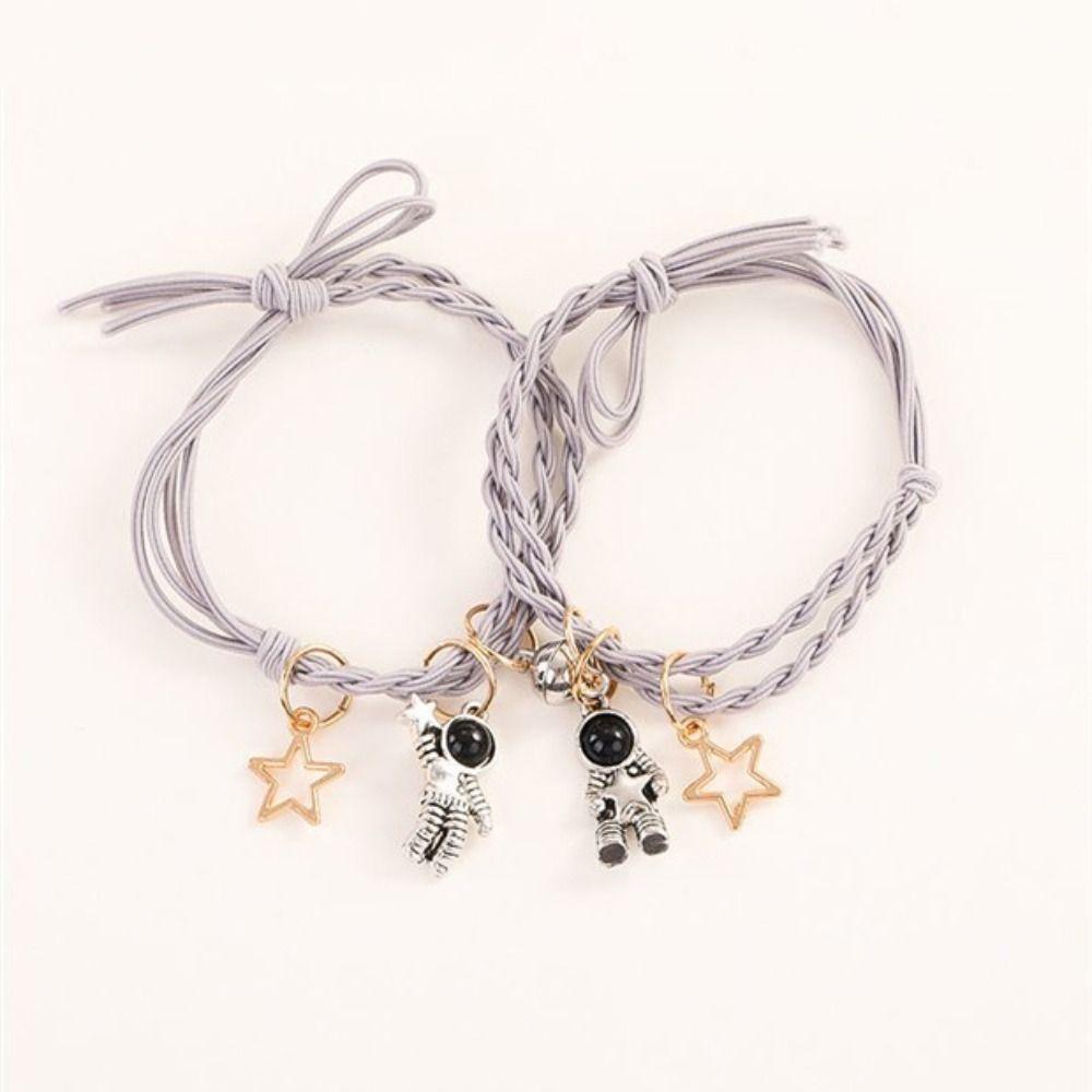Магнитный браслет для притяжения астронавтов, браслет для пары, полые звезды, набор браслетов, подарок другу