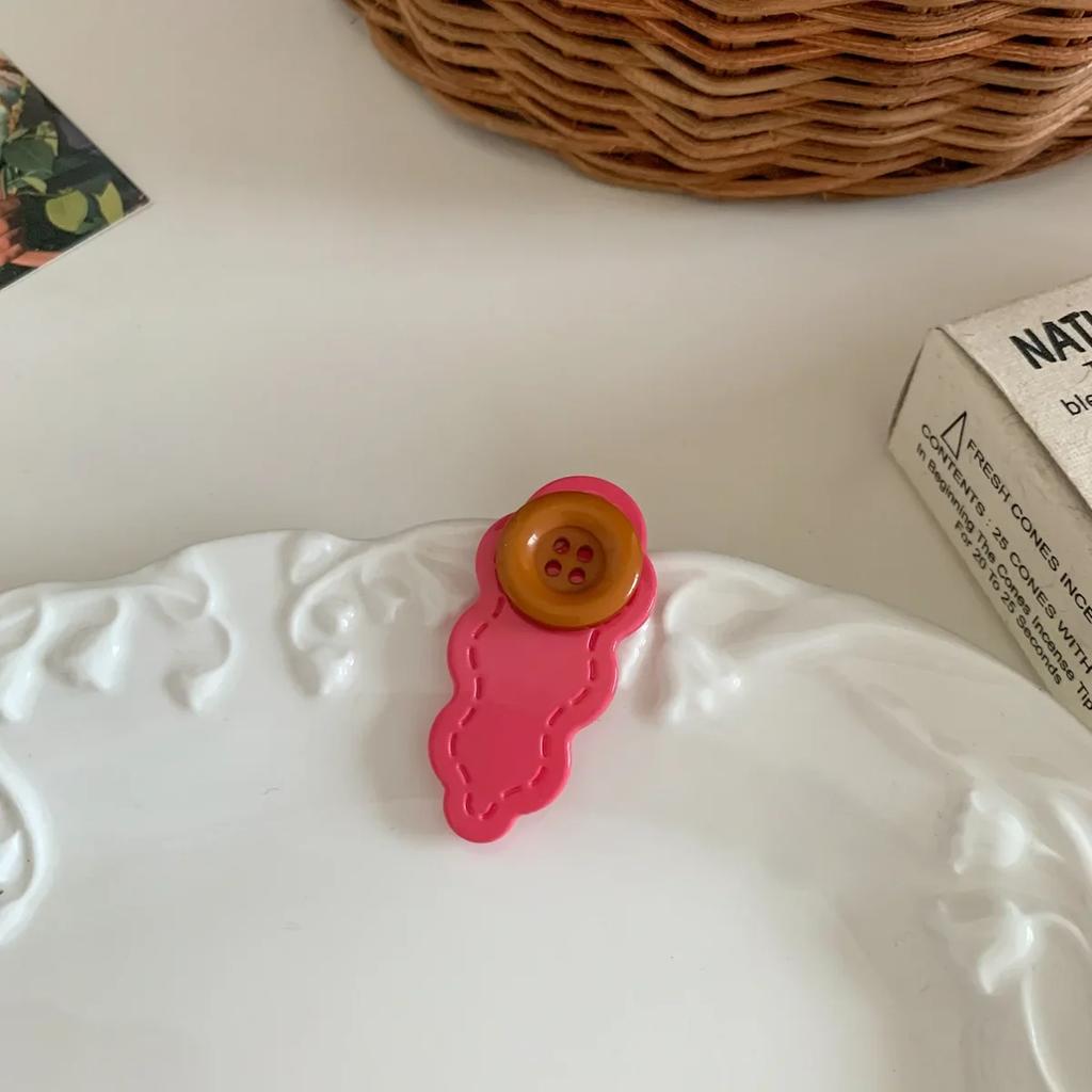 1 шт. разноцветные заколки-кнопки для женщин и девочек, BB-зажимы для сломанных волос, фиксированные зажимы, корейская челка, боковой зажим, цветной зажим для укладки волос