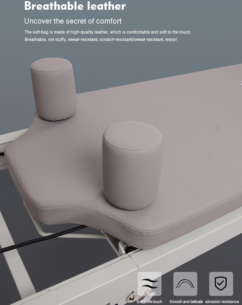 Большой складной пилатес-реформер Оборудование Основная йога-кровать Домашний фитнес Потеря веса Сталь АБС Стали Материал Машина для пилатеса