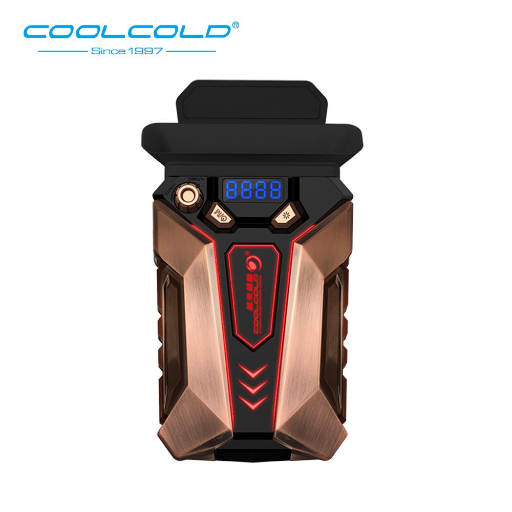 Портативный кулер для ноутбука COOLCOLD, мощное быстрое охлаждение и питание от USB, поддержка различных размеров от 14 до 17 дюймов