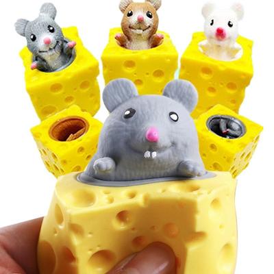 Сенсорная игрушка, забавная сжимающая белка, чашка, игрушки, игрушка-антистресс, декомпрессия, снятие стресса, подарок для детей и взрослых
