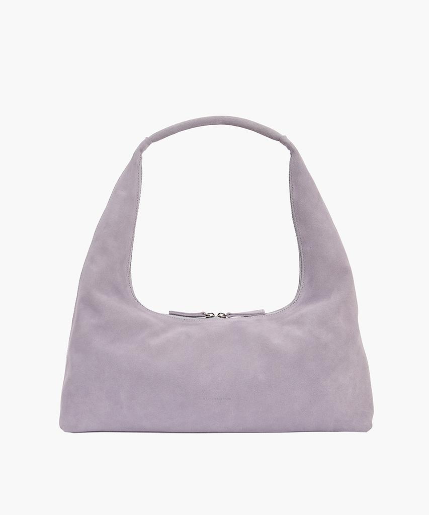 Margesherwood Hobo Large_Lavender Gray Suede