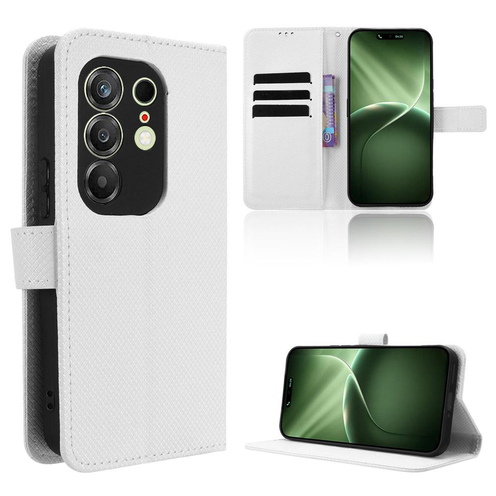Чехол-книжка совместимый для Tecno Camon 50 Pro из ПУ кожи, защита всего корпуса с [Блокировкой RFID]