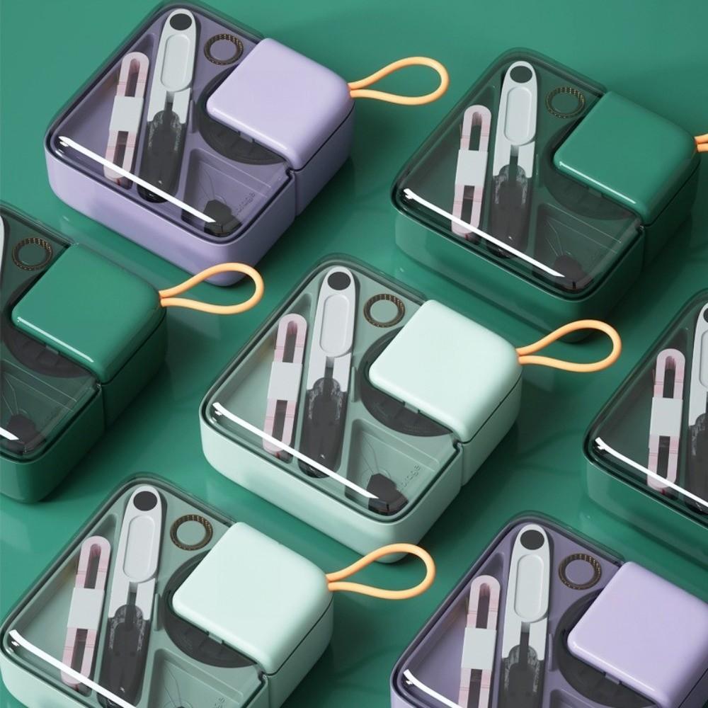 Scissors Sewing Kit 16-Spool Sewing Supplies Ideal Kit Needle and Thread Kit for Beginners