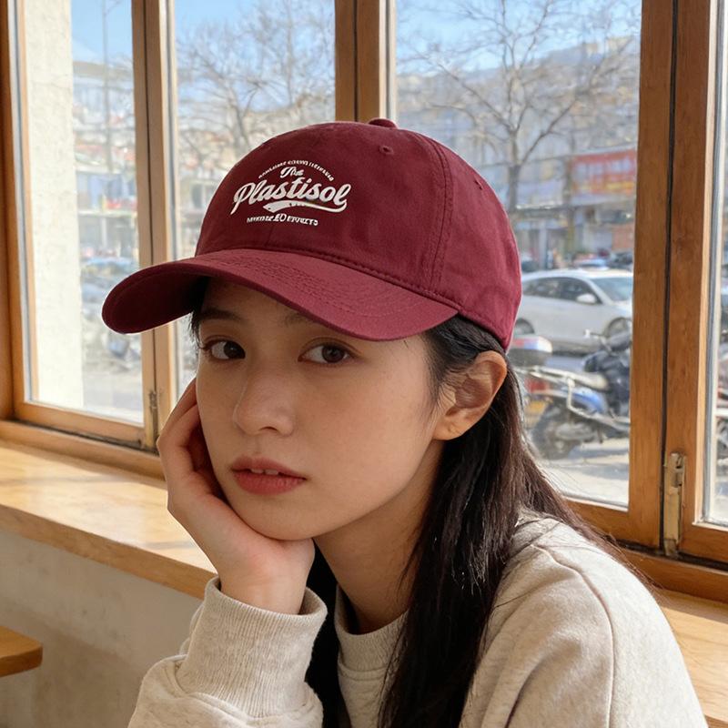 New widened brim deepened baseball cap small cap suitable for square and round face