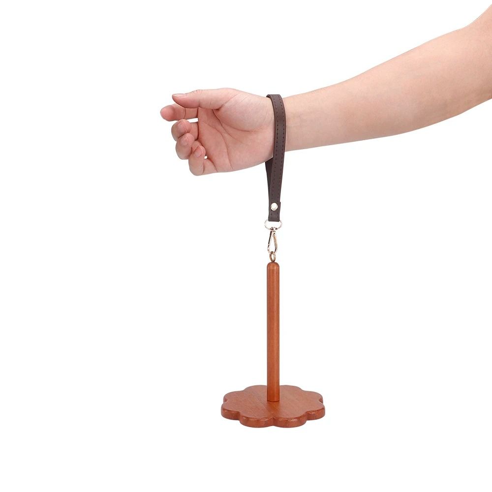 С браслетом на запястье, подставка для клубка пряжи, портативная, для рукоделия, катушка для швейных ниток, моталка для шерстяных клубков, вязание крючком