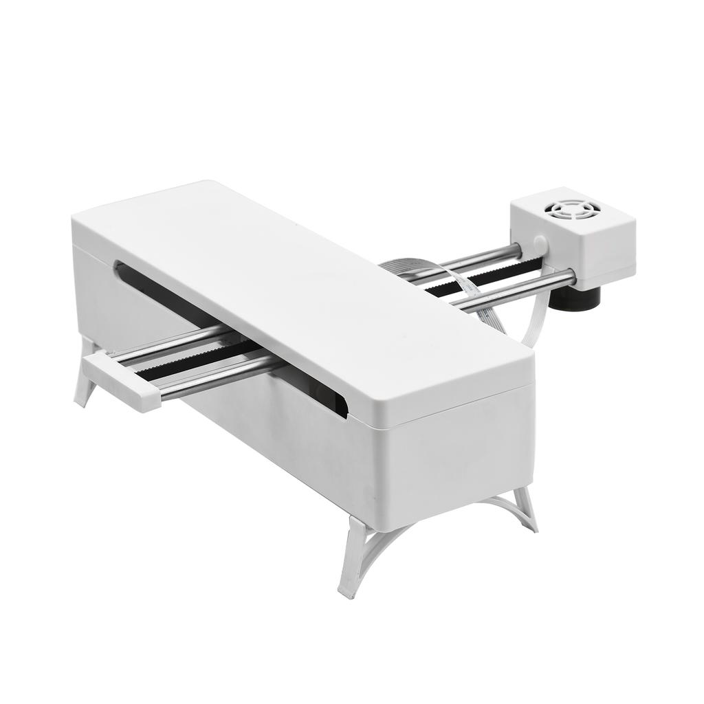 450 нм 10 Вт лазерный гравировальный станок с регулируемым фокусным расстоянием, поддержкой программного обеспечения для ПК, высокоскоростной мини-ЧПУ