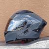 New Motorcycle Helmet Men's Face Helmet Women's Locomotive Full Helmet Summer Double Lens Universal In All Seasons