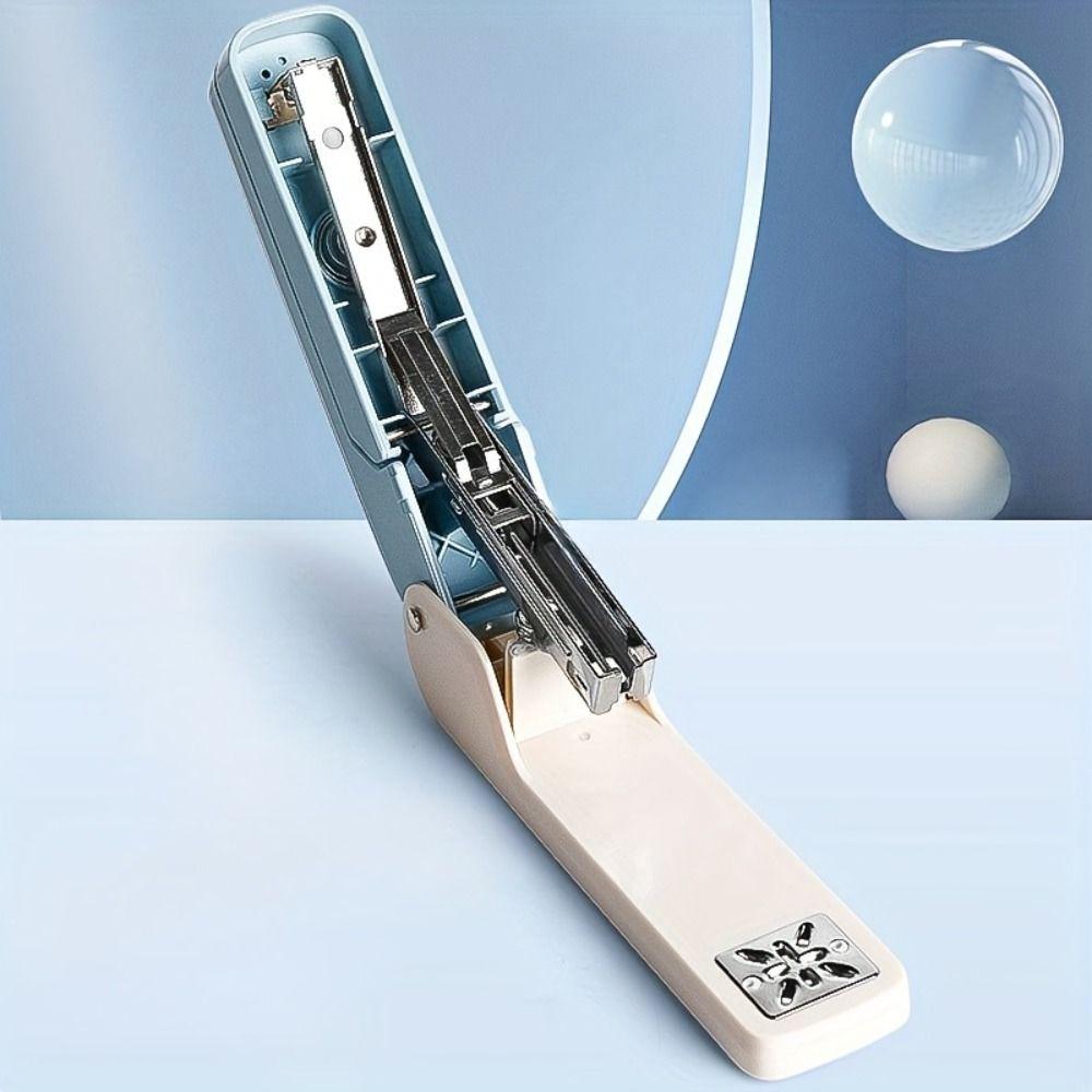 Вращающийся на 360 градусов настольный степлер, сшиватель бумаги, канцелярские принадлежности для офиса