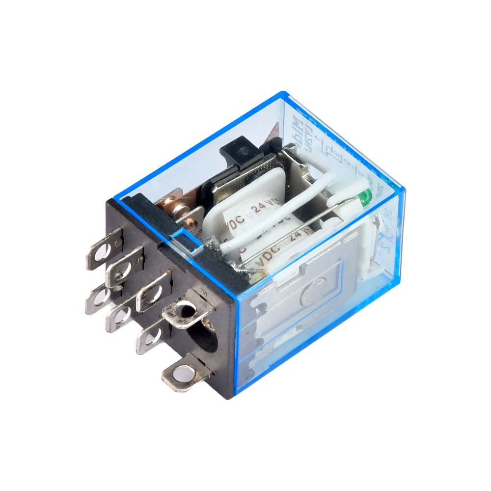 LY2NJ HH62P HHC68A-2Z Electronic Micro Mini Electromagnetic Relay 10A 8PIN Coil DPDT DC 12V 24V AC 220V