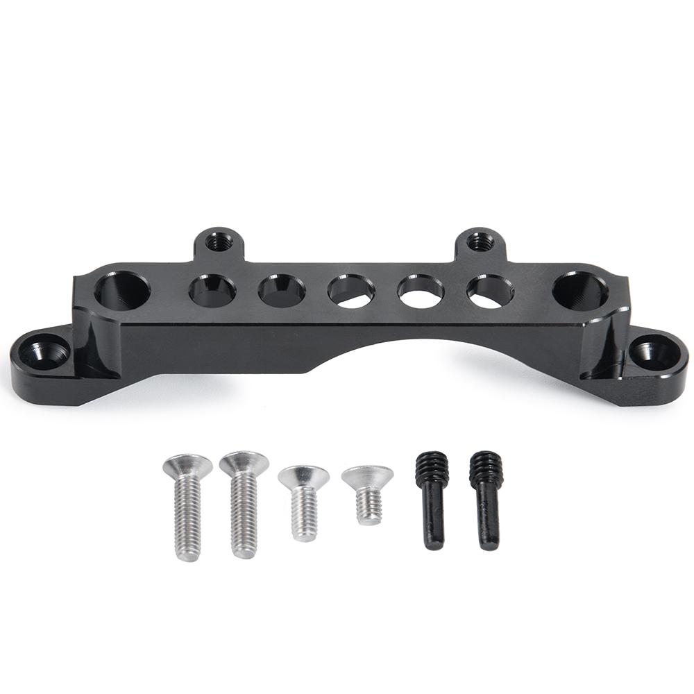 MIBIDAO Metal Front Rear Car Body Shell Fixing Bracket for Axial SCX10 III Early Bronco Wrangler Gladiator Base Camp 1/10 RC Car