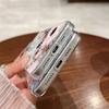 Для iPhone 15 Pro Max 14 13 Pro 12 11 чехол для телефона красивый цветочный узор прозрачный противоударный тонкий жесткий чехол для ПК