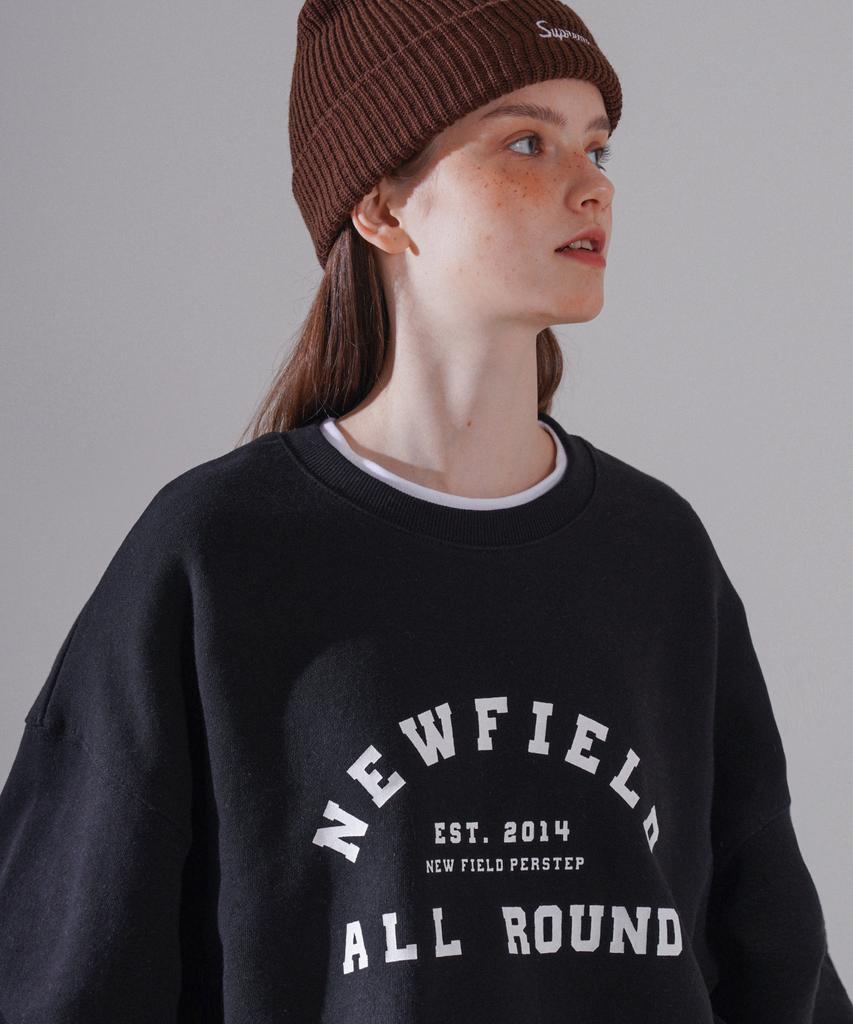 PERSTEP Newfield Sweatshirt Black [Terry/Fleece-Lined] Smmt4511 / Smmt4532