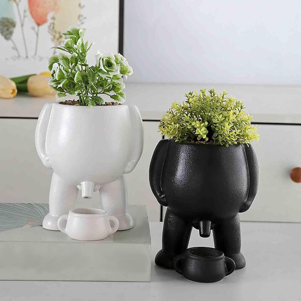 Piss Pot Planter,Piss Pot For Plants,Peeing Plant Pot,Peeing Planter Pot,Flower Pot Funny Vase Home Decor