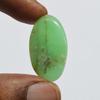 19 Cts Top Quality Natural Chrysoprase Gemstone Cabochon, Semi Precious Loose Stone 30x17 MM Oval Shape