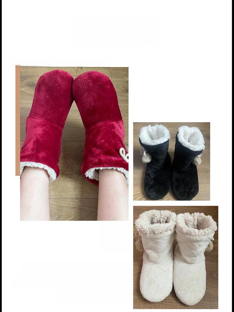 Unisex Indoor Soft Cotton Warm Floor Boots for Parent-Child and Early Childhood Education