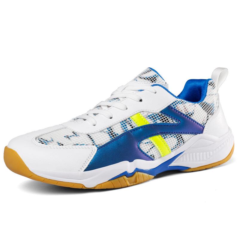 New Badminton Shoes, Male Students, Teenagers, Breathable and Wear-resistant Competition Tennis Shoes, Outdoor Sports Running Shoes, Male