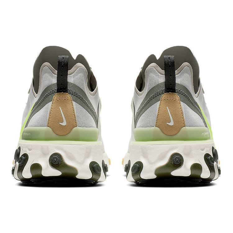 Nike Кроссовки унисекс React Element 55 Cargo Volt Tan Spruce-Aura Spruce-Fog-Barely-Volt-Volt BQ6166-009