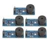 5PCS Passive Digital Buzzer Module 5V Low Level Trigger Sound Signal Alarm Output Electronics Accessory