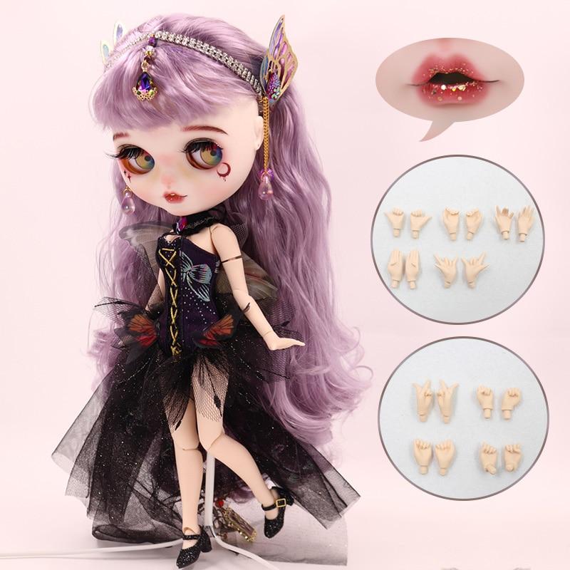 Кукла DBS Blyth Nabi Queen, комбинированная бабочка, косплей, повязка 1/6 BJD, аниме для девочек, OB24, коллекция Monster High, игрушки в подарок