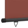 Balcony Side Awning 125 x 250 cm Brown