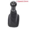 Для Volkswagen VW 1999-2004 Golf 4 IV MK4 GTI R32 Bora Jetta 5/6-ступенчатая 12мм / 23мм Автомобильная ручка переключения передач Рычаг переключения передач Чехол-гетра