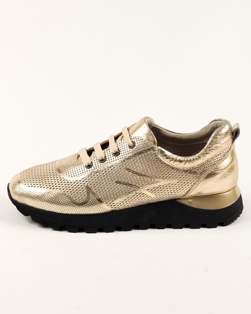 Кроссовки женские Evromoda 240356 36 золотистые