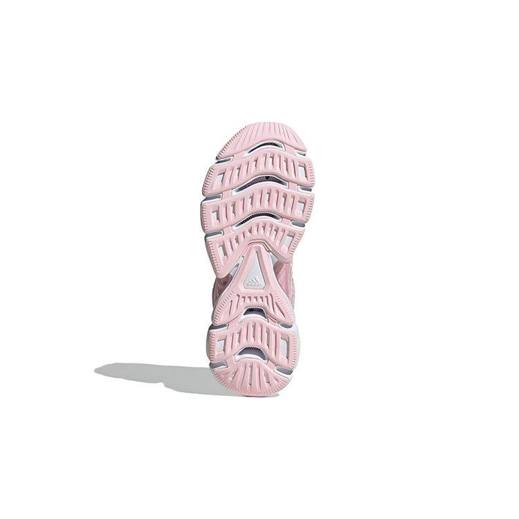 adidas Детские низкие беговые кроссовки Climacool Fabric Breeze, розово-белые, модель GZ4019