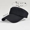 Козырек плюс длинный 10 см козырек конский хвост бейсболка женская летняя вязаная дышащая гольф пляжная шляпа для спорта на открытом воздухе пустая верхняя шляпа