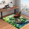 1PC Custom Name Fantasy Turtle Adventure Theme Floor Mat Ideal for Living Room, Game Rooms, Office, Bedroom, Office Floor Mat , Floor Mats for Home