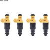4Pcs/Lot New Fuel Injector Injection Nozzle for Kia Avella 1996-99 K370-13-250 K37013250 Car