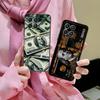 Матовый ТПУ чехол для мобильного телефона с принтом в виде долларов США для Honor 90 80 70 60 50 30 20 10 9 8 7 Pro S SE Lite 5G Цветная Защитная Крышка