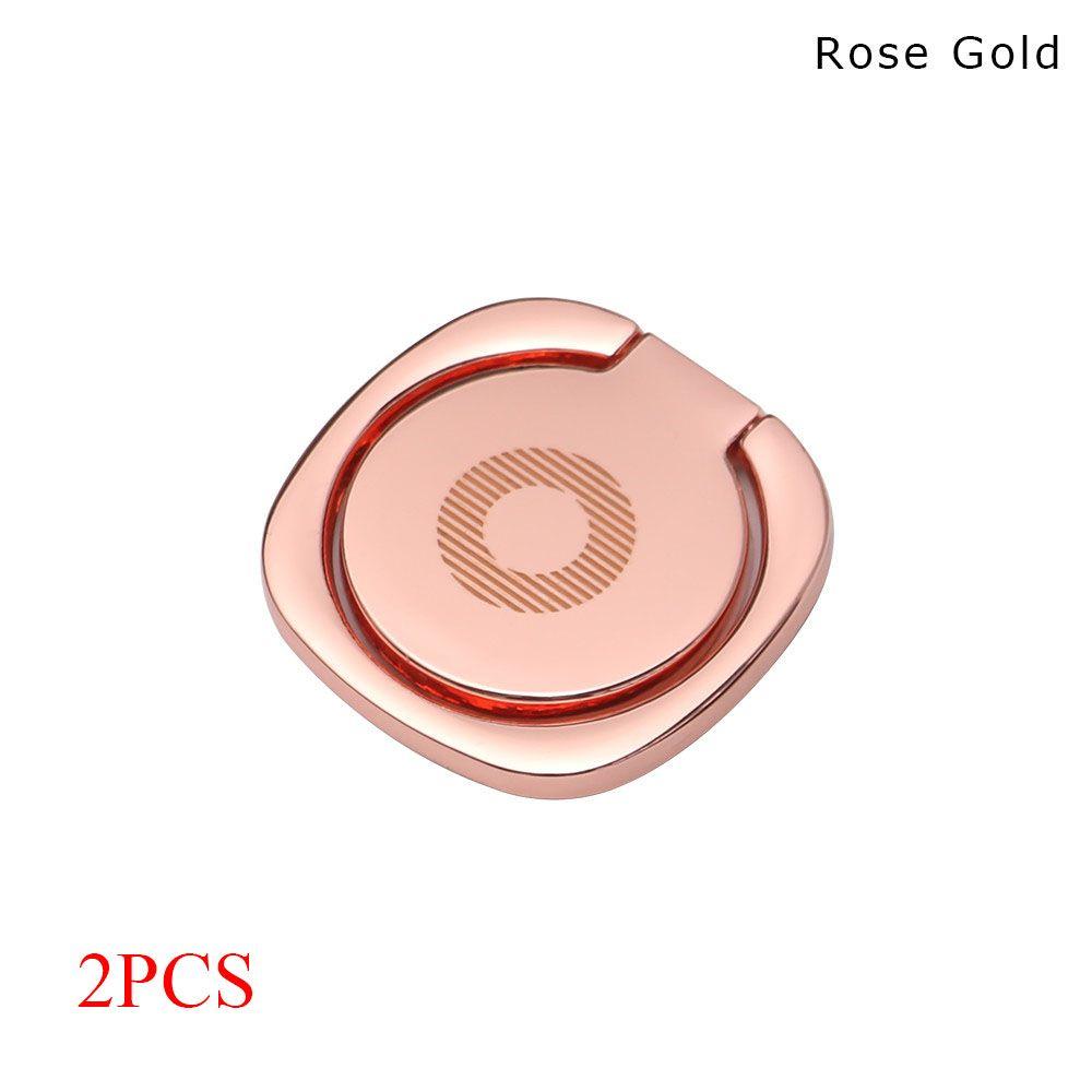 Ultra Thin Aluminium Alloy Car Bracket Finger Ring Holder 360 Rotation Table Mobile Phone Stand