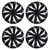 4 Pcs 14in Wheel Hub Cap Full Protection Stylish Look Wheel Rim Cover Hubcaps Universal Fit for Any