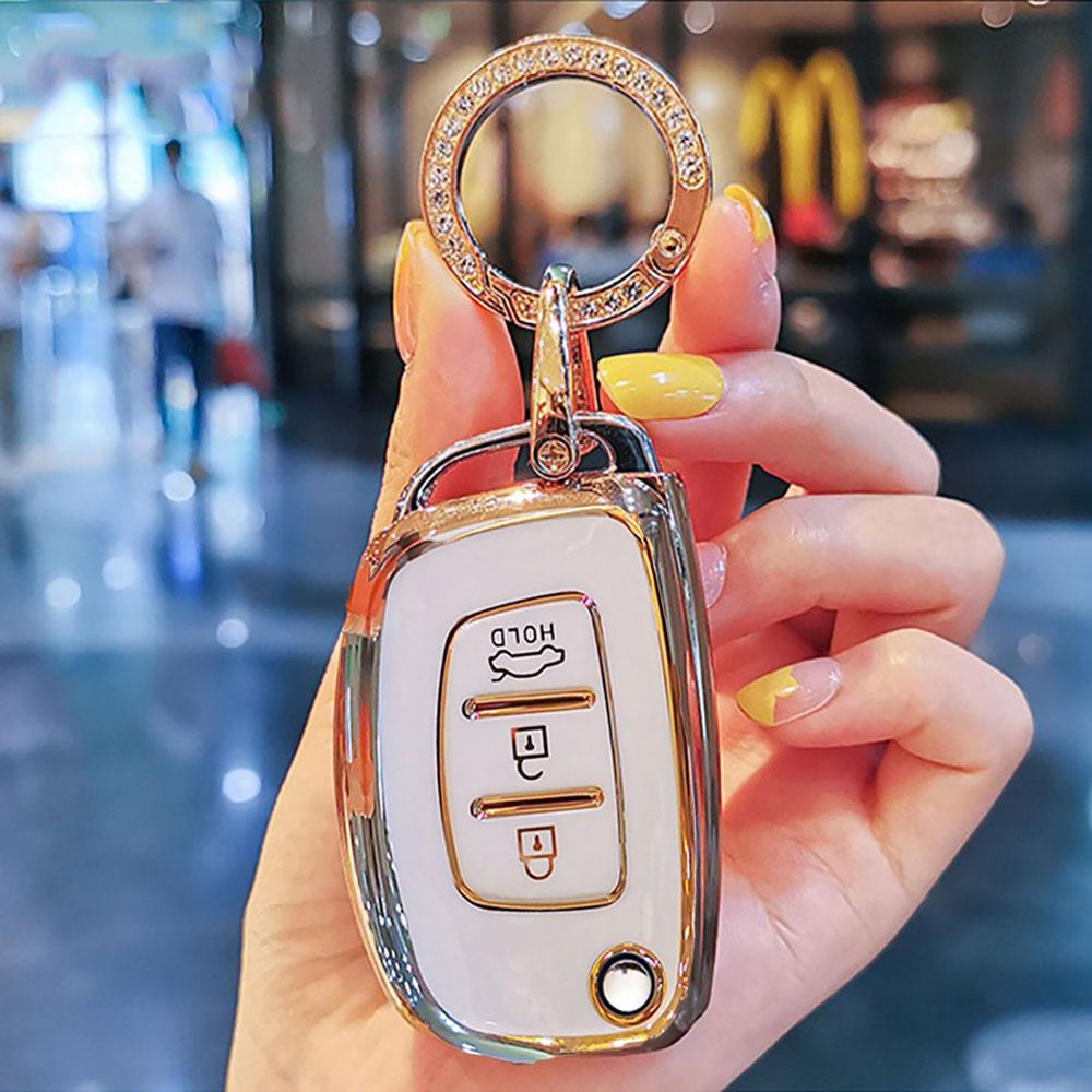 Чехол для ключа для Hyundai Ix35 Grand I10 Для Hyundai Elantra Tucson Sonata Ix25 I20 Creta Santa Fe Gls Reina Держатель для ключей
