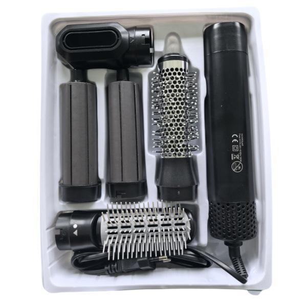 Фен 5-в-1 и автоматическая плойка - Двухфункциональная расческа с горячим воздухом для завивки и выпрямления