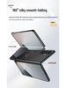 Samsung Z Fold7 Case: Foldable Screen 360° Rotating Magnetic Stand, Flip Cover, Anti-Fall Protection