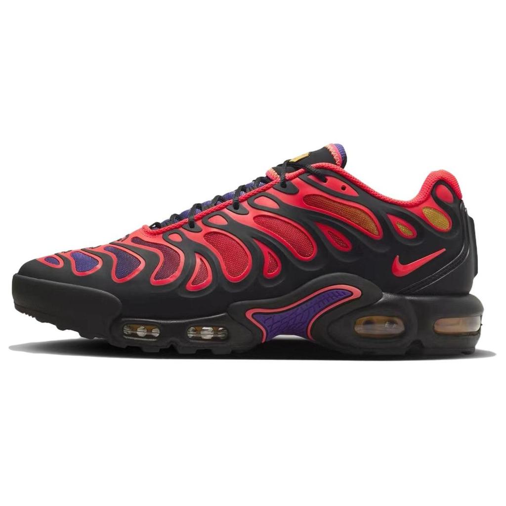 Nike Air Max Plus Drift All Day Unisex Sneakers Black Field-Purple Laser-Orange FD4290-003