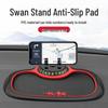 Car Multifunctional Non-Slip Phone Holder and Dashboard Storage with Parking Number Plate